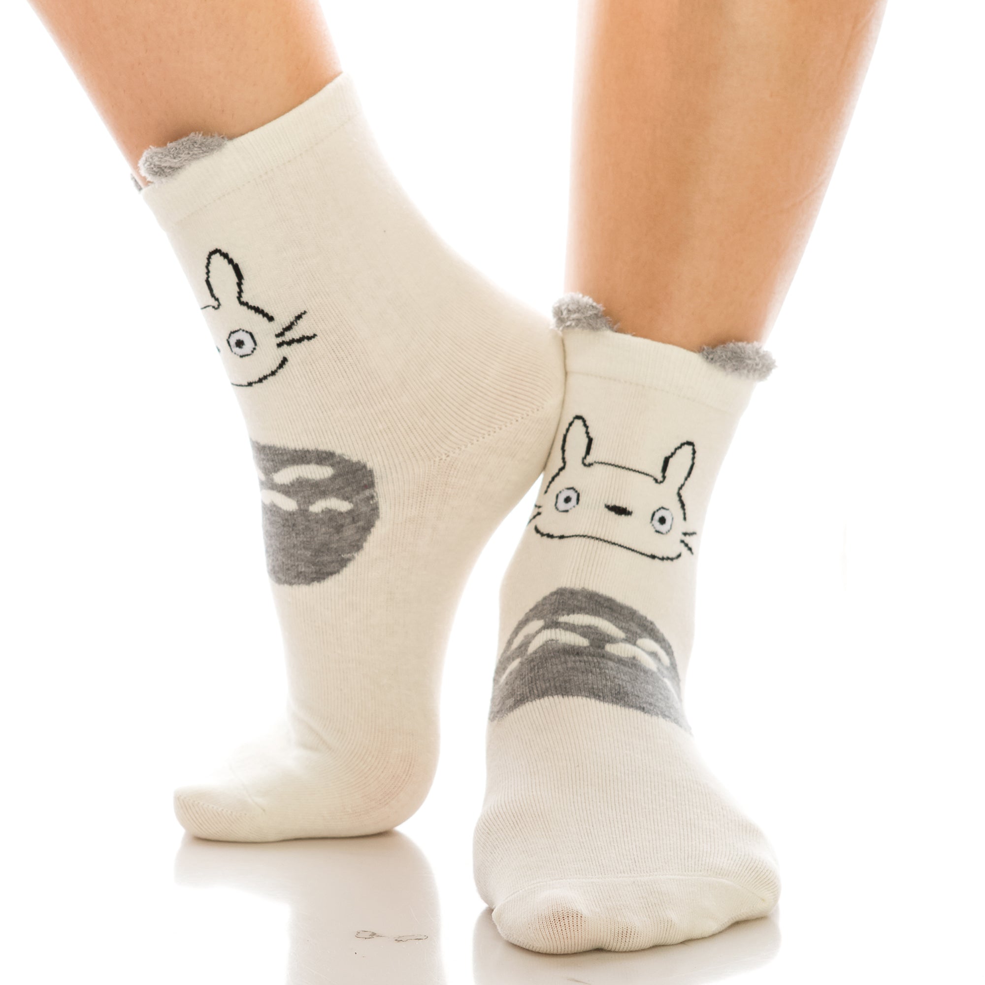 Fashionazzle Women's Socks Cat Animal Cute Cotton Crew Socks (6 Pack)