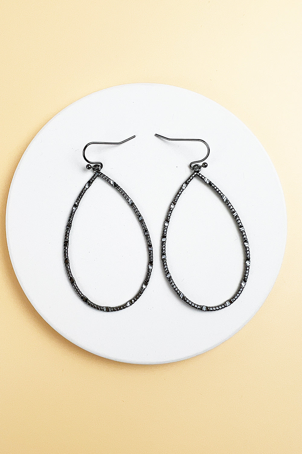 2.5" TEXTURED WIRE EARRINGS